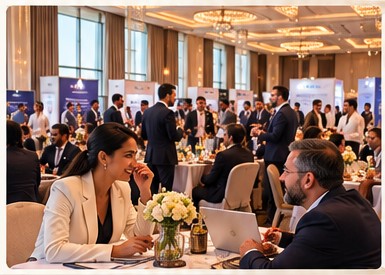 Business exchange · curated founder meetings