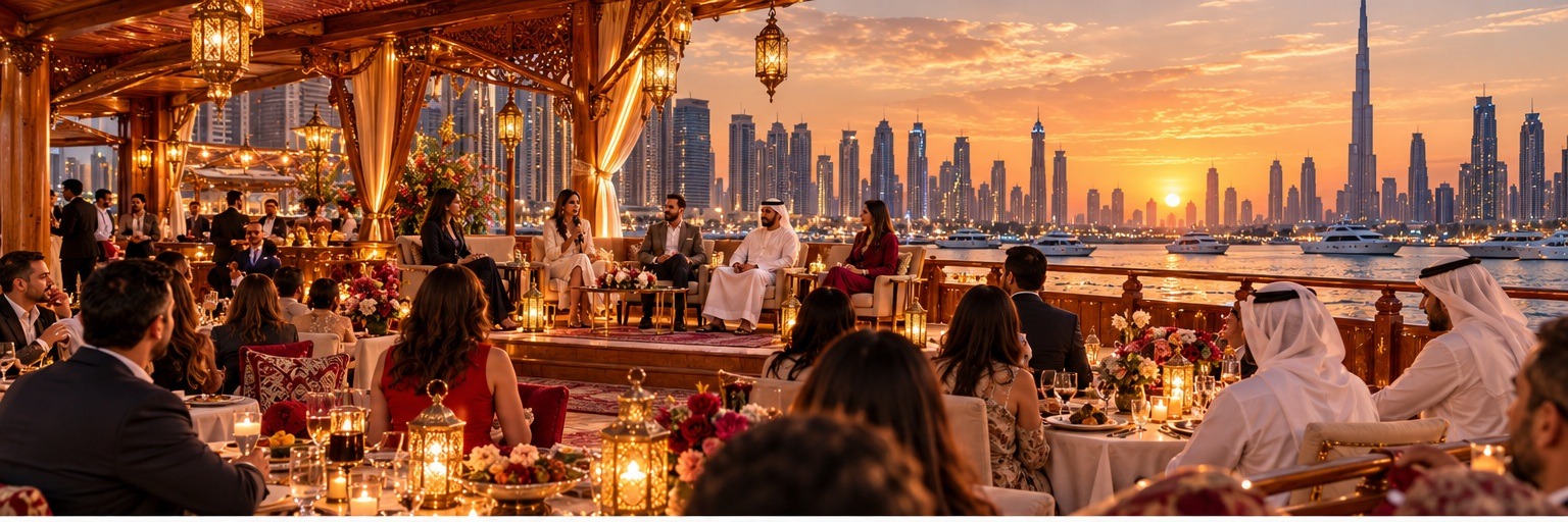 Luxury dhow cruise - panel discussion and founder networking